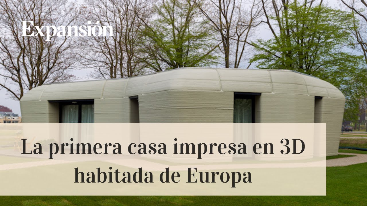 Así es la primera casa impresa en 3D habitada de