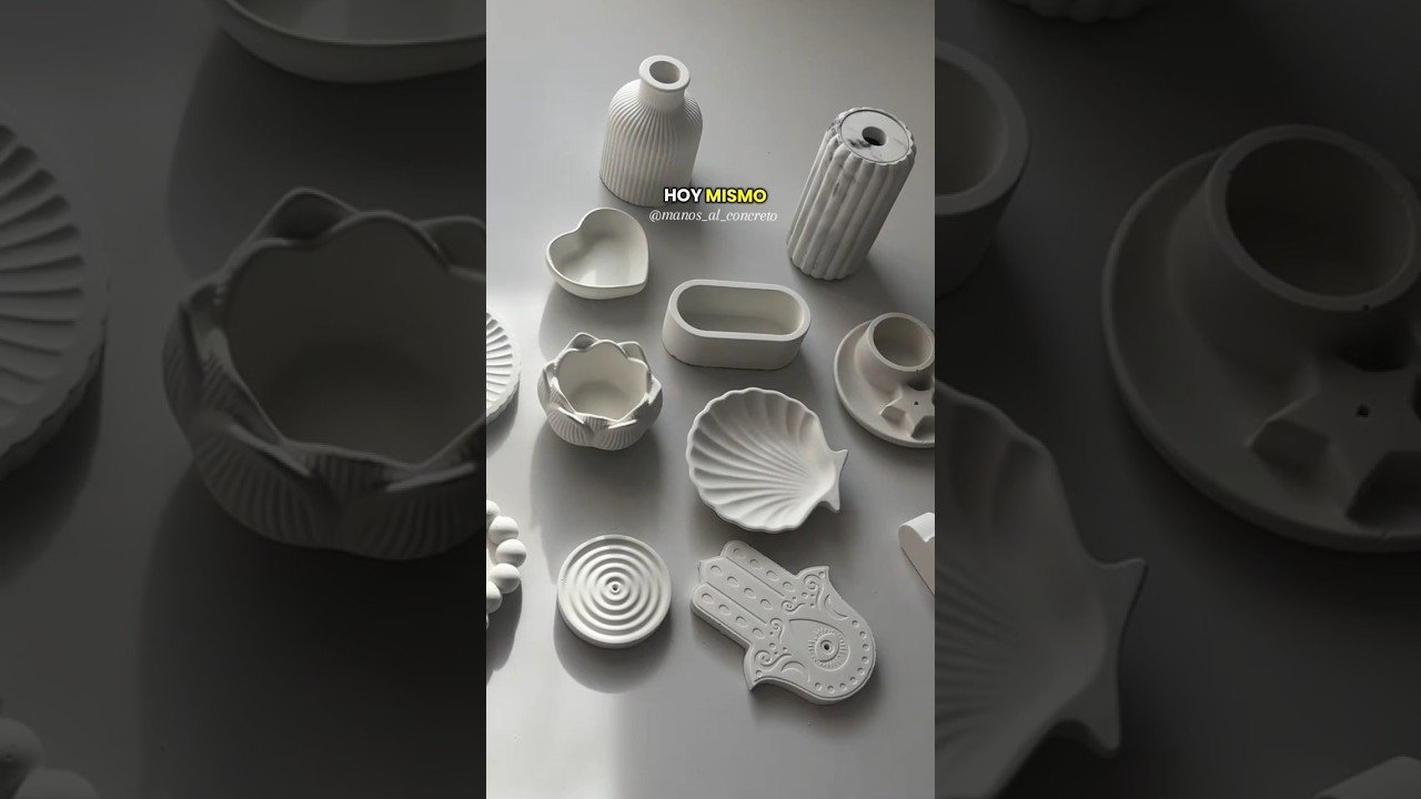 ¿Cemento gris o cemento blanco? #manualidades #concreto #cemento #decoracion
