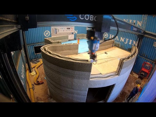 Una casa construida enteramente con una impresora 3D, la apuesta